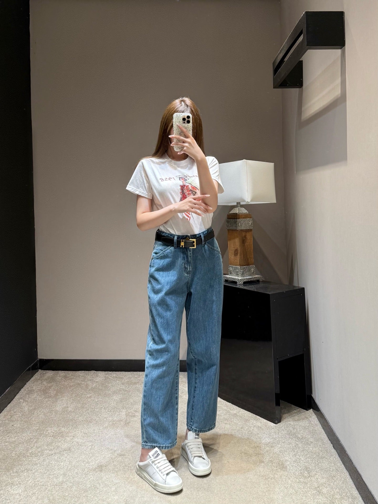 Pra High Rise Straight Ankle Jeans