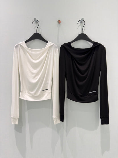 Chan Long Sleeve Crop Top