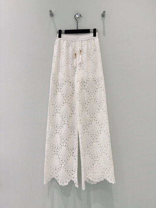 Chan Hollow-out Series Pants
