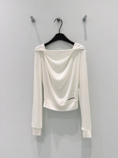 Chan Long Sleeve Crop Top