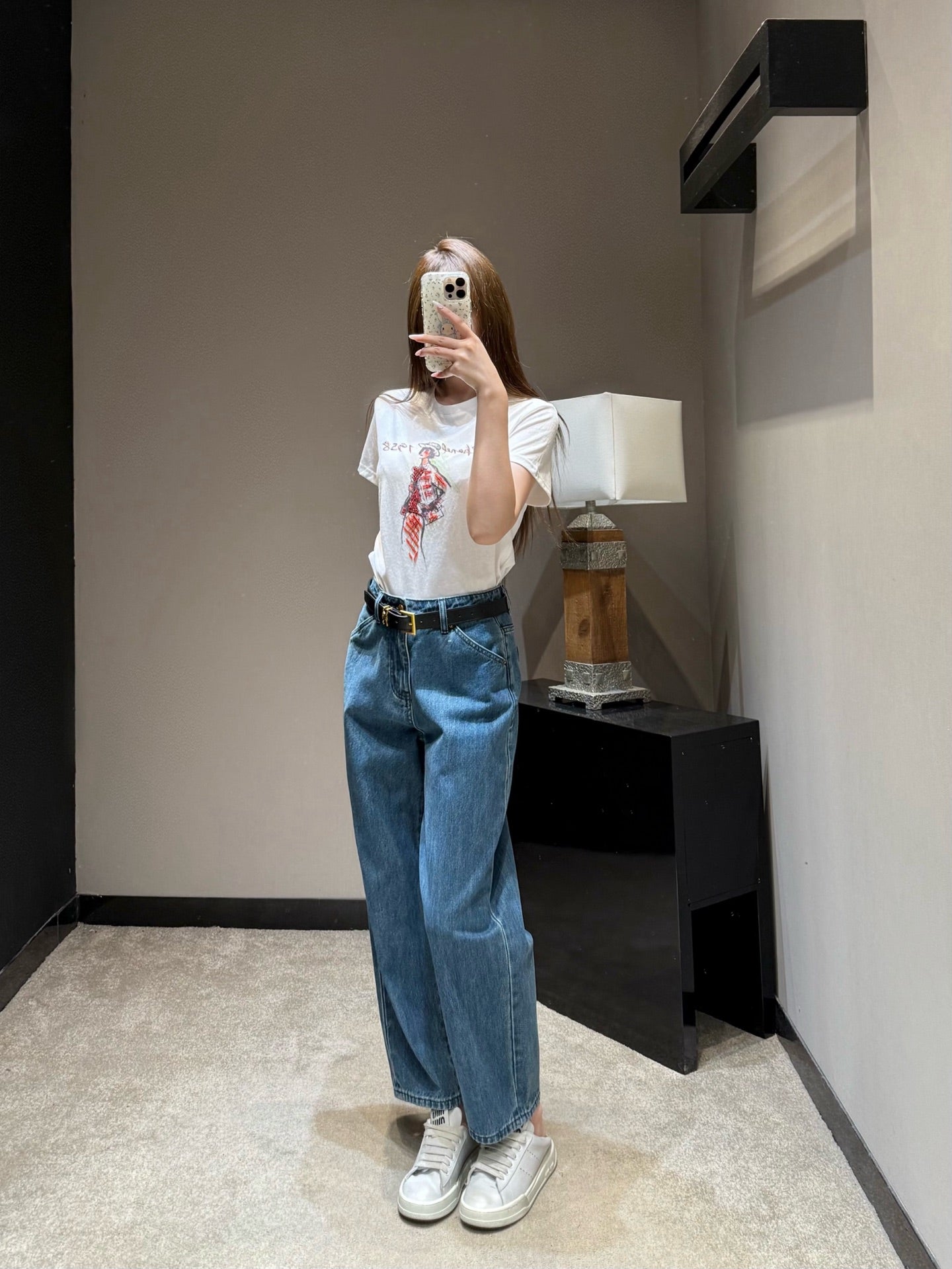 Pra High Rise Straight Ankle Jeans