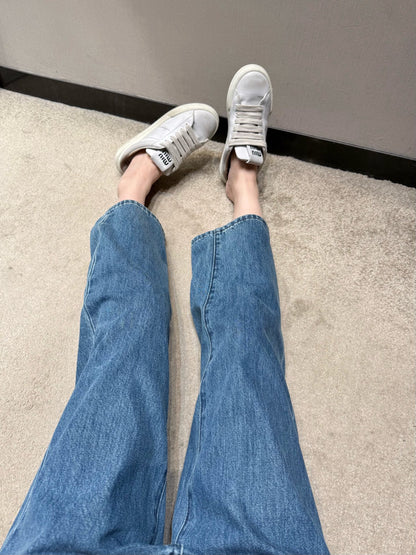 Pra High Rise Straight Ankle Jeans