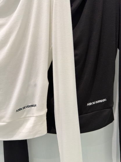 Chan Long Sleeve Crop Top